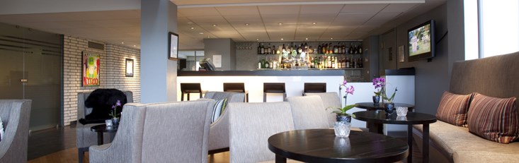 Cosy bar at First Hotel Marina
