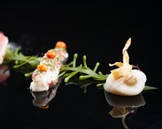 En 6'er til Restaurant MADU, First Hotel Grims Grenka