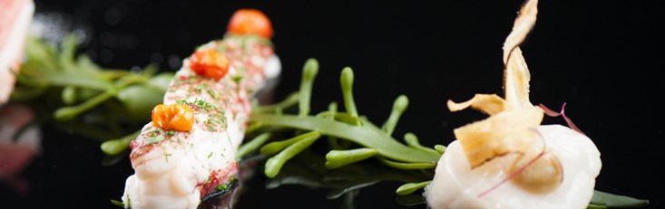 En 6'er til Restaurant MADU, First Hotel Grims Grenka