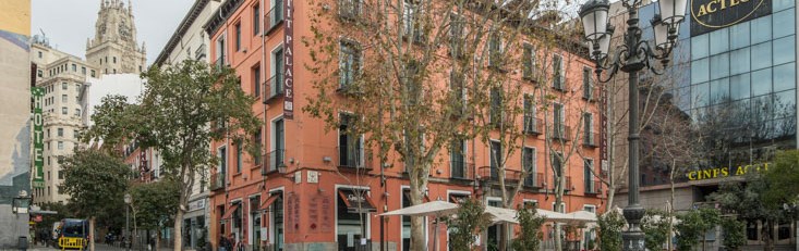 Exterior of hotel