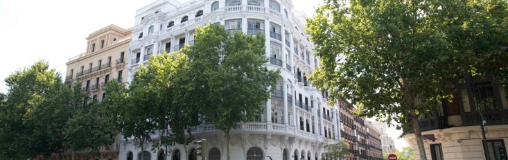 Exterior of hotel