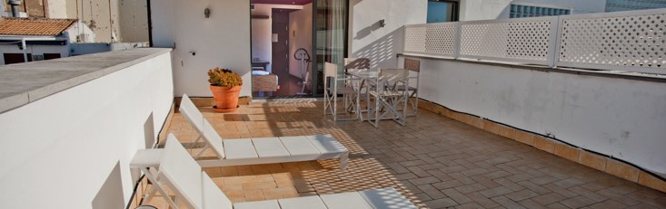 Roof terrace