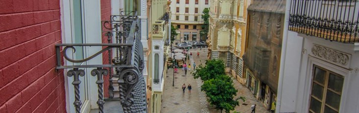 View from balcony