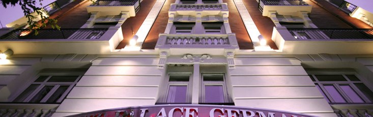 Exterior of hotel
