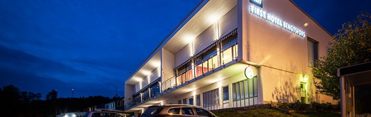 Exterior by night
