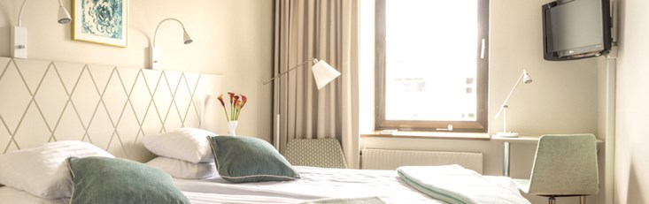 Standard Double Room First Hotel Kärnan Helsingborg