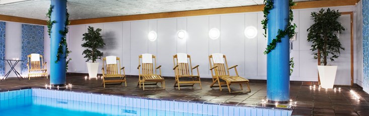 Enjoy the pool at First Hotel Witt in Kalmar, Sweden