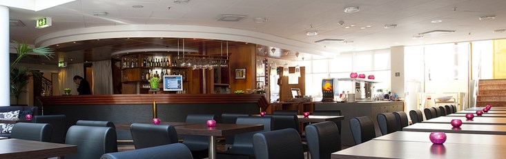 Reception and lobby at First Hotel JA, Karlskrona