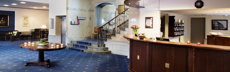 Lobby First Hotel Statt, Karlskrona, Sweden