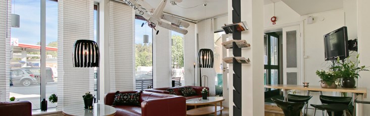 Lobby First Hotel Brommaplan