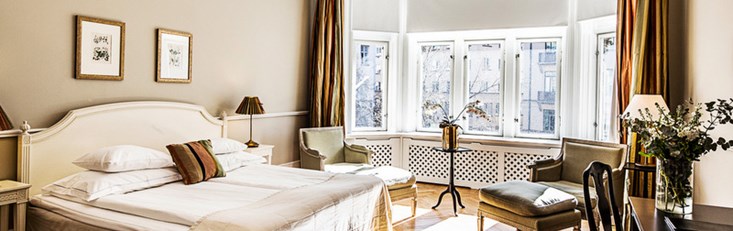Queen Suite First Hotel Drottning Kristina, Stockholm