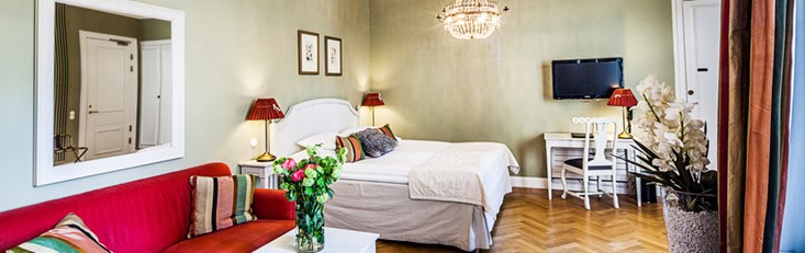 Queen Suite First Hotel Drottning Kristina, Stockholm