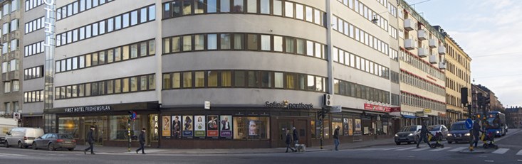 Facade First Hotel Fridhemsplan