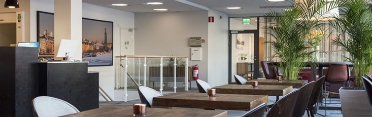 Lobby First Hotel Kungsbron