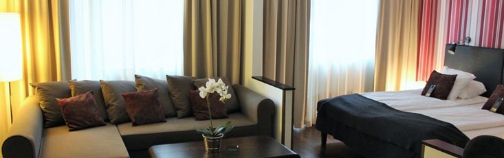 The Junior Suite at First Hotel Strand in Sundsvall