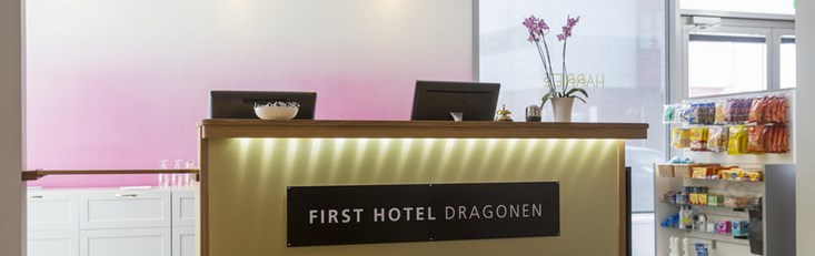 Reception at First Hotel Dragonen in Umeå