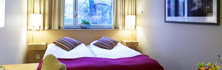 Standard Twin Room First Hotel Linné Uppsala