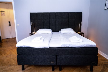 Dobbeltrom Queens Hotel. Bilde.
