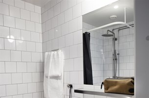 Bad studio C leilighet på Kista. Bilde.