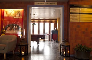 Lobby Hotel Kung Gosta. Bilde.