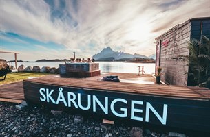 Utsikt Skaarungen spa. Bilde.