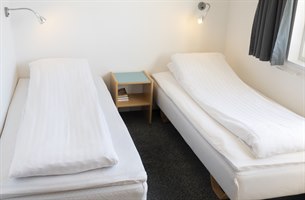 Dobbeltrom Hotel Søma Nuuk. Bilde.