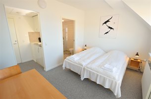 Dobbeltrom Hotel Søma Ilulissat. Bilde.