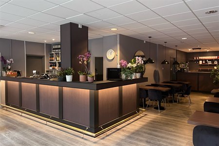 Lobbybar City Central Hotel Örebro. Bilde.