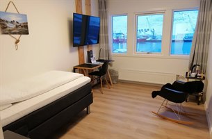 Superior Enkeltrom Hotel Søma Nuuk. Bilde.