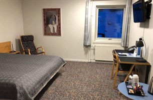 Dobbeltrom Plus Hotel Søma Nuuk. Bilde.