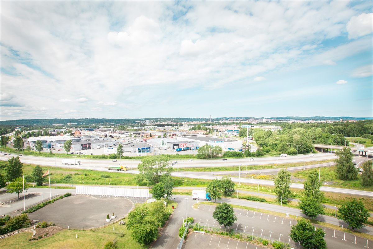 Utsikt fra hotellet