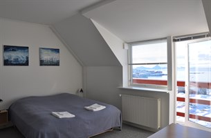 Familierom Hotel Søma Ilulissat. Bilde.