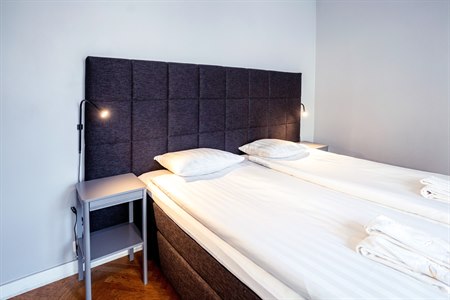 Dobbeltrom Queens Hotel. Bilde.