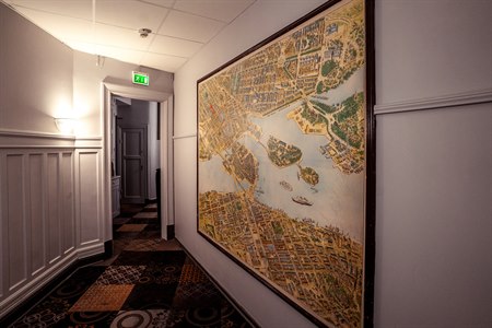 Queens Hotel i Stockholm. Bilde.
