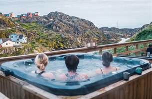 Arktisk spa. Bilde.