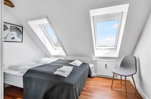 Fireroms leilighet Christianshavn. Bilde.