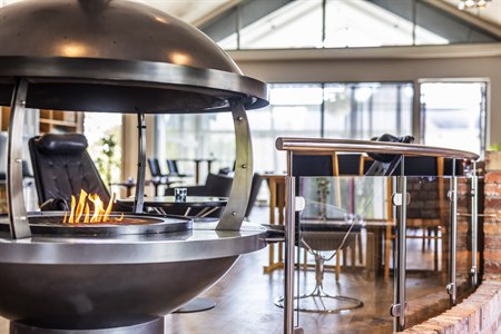 First Hotel Planetstaden restaurant. Bilde.