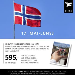 Lyst til å spise lunsj midt i Bergen sentrum 17.Mai? Vi har ledige bord, hjertelig velkommen skal dere være😊 #lunsj #firsthotelmarin #firsthotels #bergen #norge #17mai #vår #norway #bryggen #sol #visitbergen #norskeflagg #norsktradisjon #norskmat - 13.04.2025 07:08:33