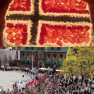 Gratulerer med dagen, Norge! 🇳🇴Tradisjonen tro, har nattevakten laget pavlova til frokosten. ☀️#firsthotelsofficial #17mai #kunstnerhotellet #kake #feiring #nasjonaldag - 17.05.2024 13:17:13
