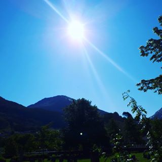 Nydelig sommervær i Kinsarvik i dag! - 19.07.2024 08:31:31