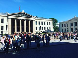 Oslo today! 
University of Oslo opening ceremony 🙌🏻 come and se our student culture 🤓 - 14.08.2024 12:57:48